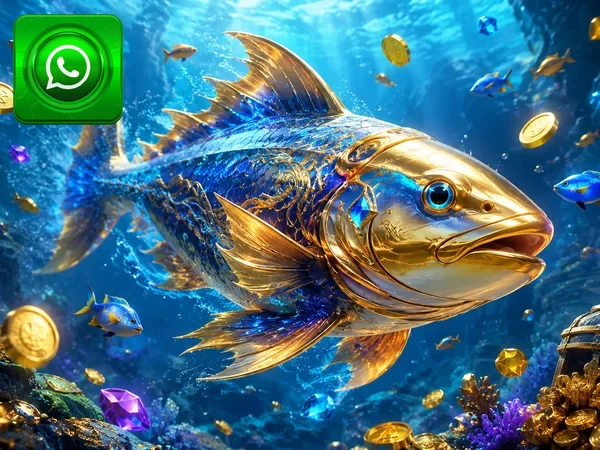 Adegan permainan arkade Mega Fishing